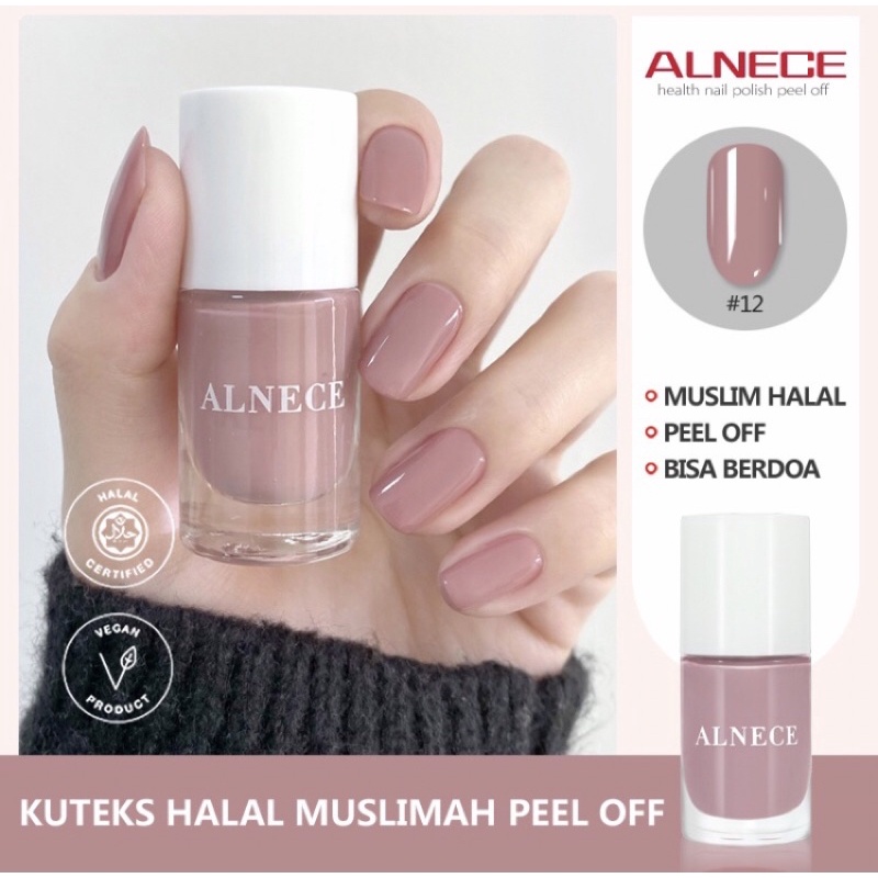 ALNECE KUTEK | Kutek Peel Off | Kutek Halal | Kuteks/Cat Kuku Halal