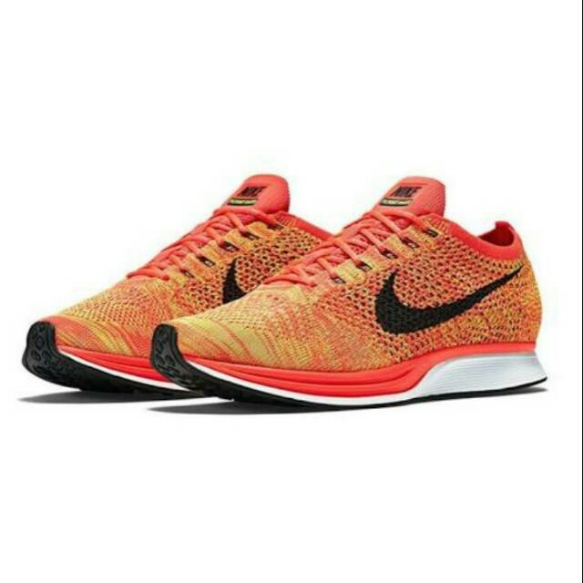 nike flyknit trainer orange