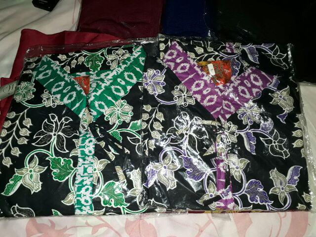 Cardigan Batik Solo Free Masker