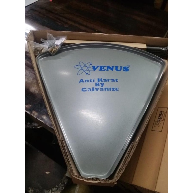 Dish Venus Parabola 4 Feet / 120 cm Bahan Galvanis Anti Karat Termurah