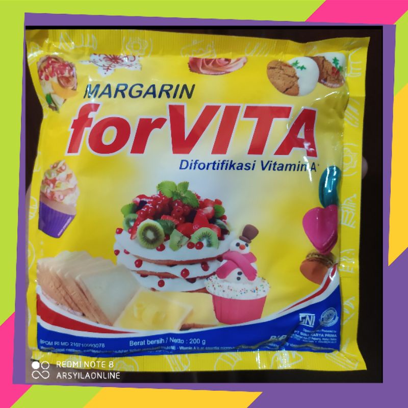 

Forvita margarin 200g