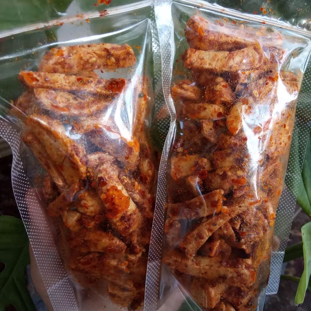 

Basreng/Baso goreng/Basreng stik pedas daun jeruk 80gr-200gr