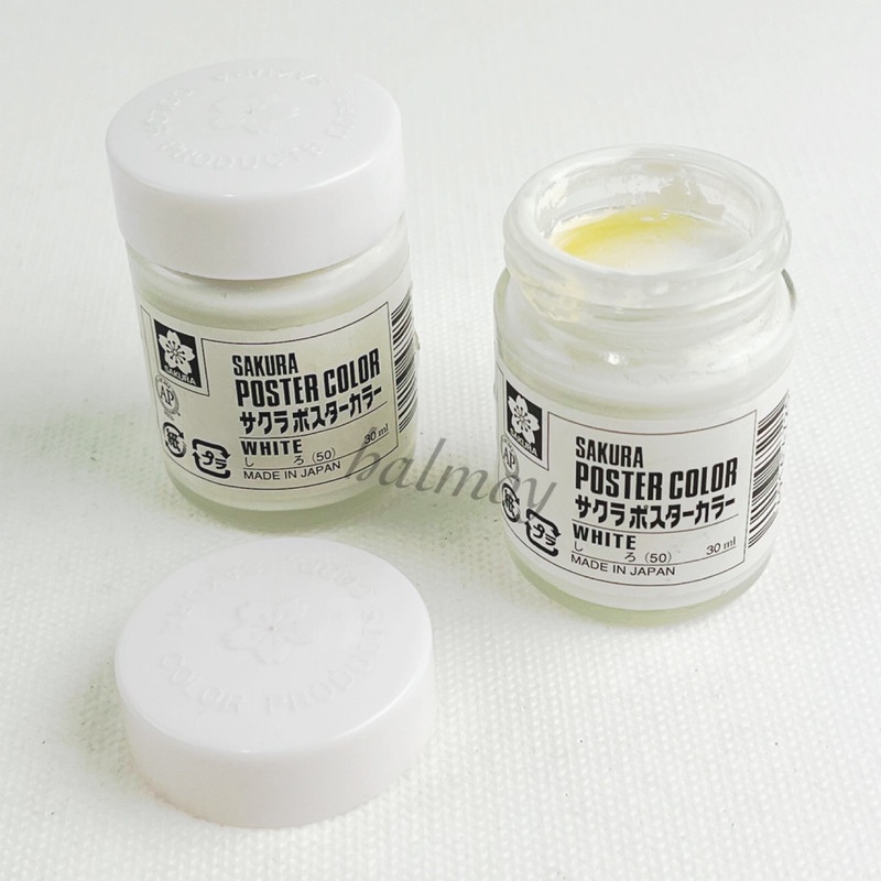 

CAT POSTER COLOR SAKURA 30 ML WHITE