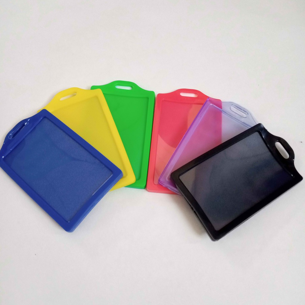 

Card Holder karet 2 slot kartu depan belakang