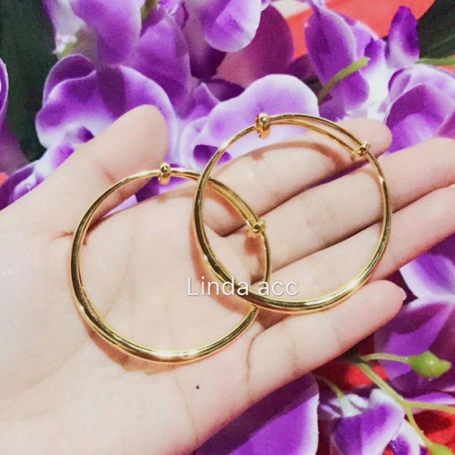 gelang xuping lapis emas