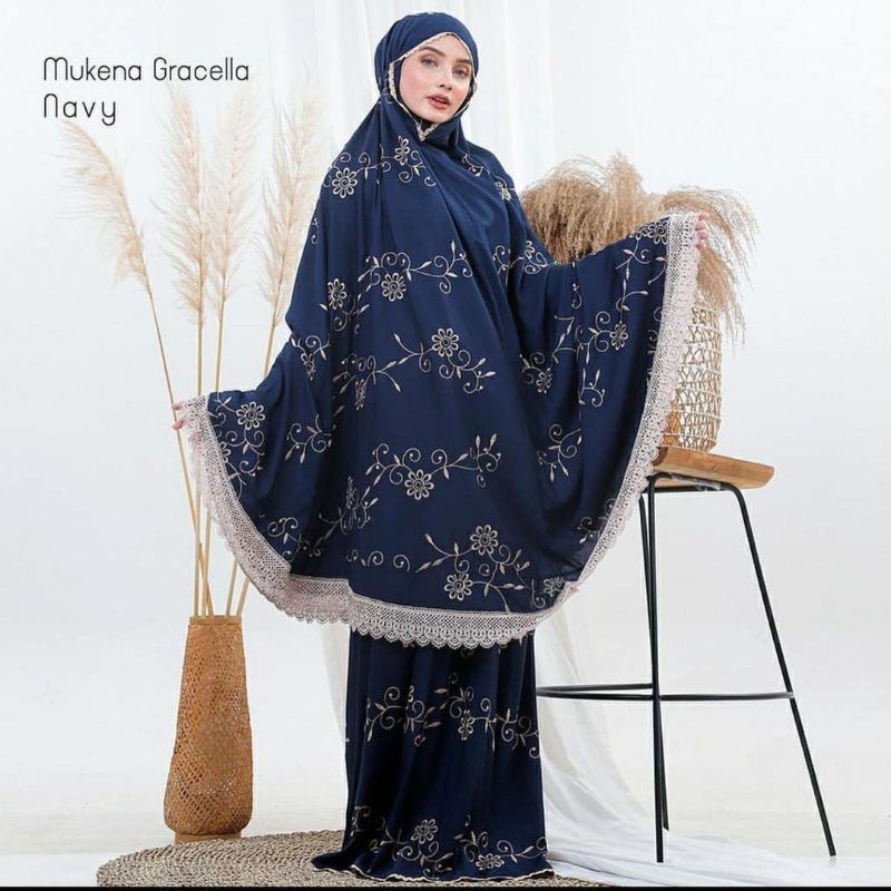 Mukena Katun Rayon bordir