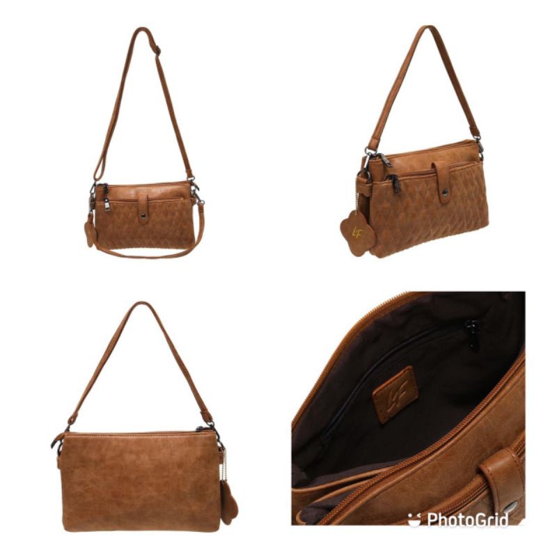 LES FEMMES SMALL BAG BROWN BLACK
