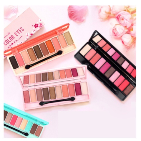 Lameila Eyeshadow Play Color Eyes 10 Color Perona Mata 3596