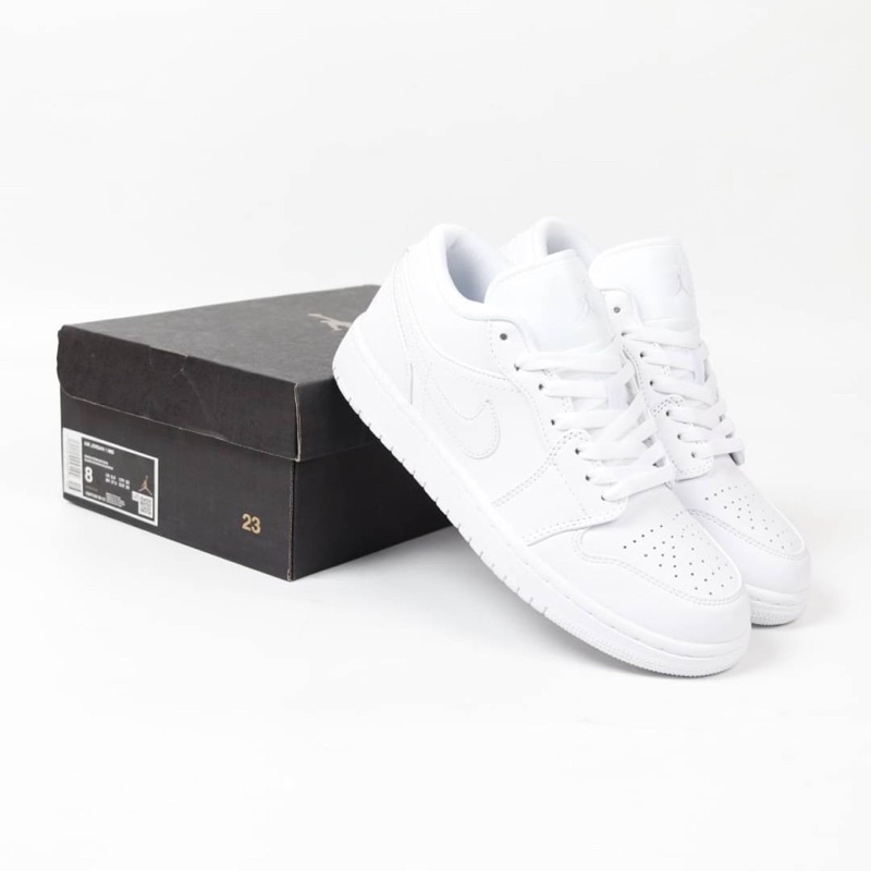 Nike air jordan 1 low triple white/Sneakers/Air jordan