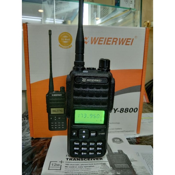 Ht weierwei cy 8800 vhf 10 watt original