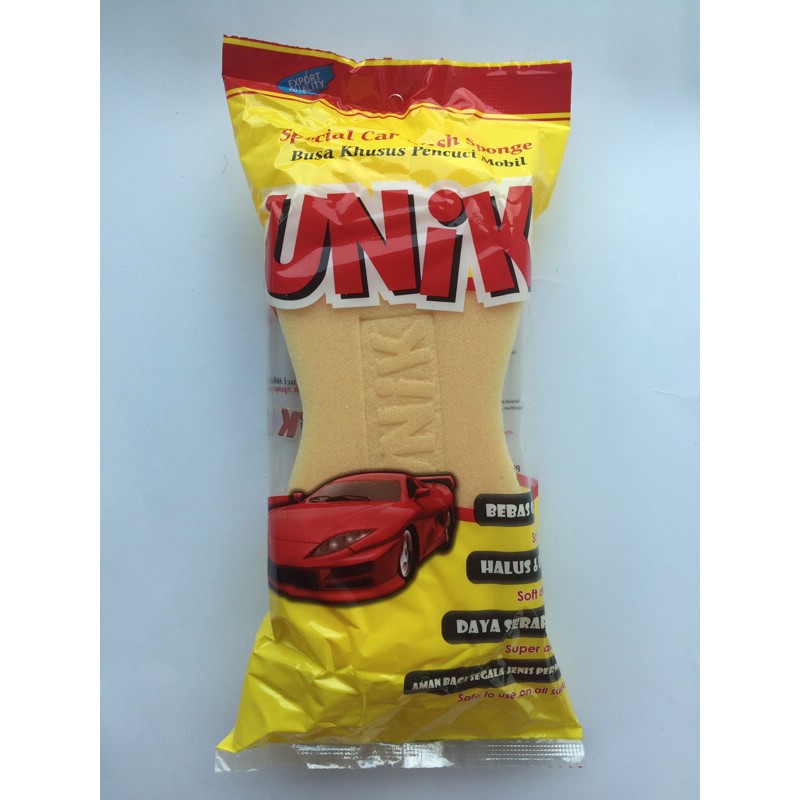 Sponge Busa Spon Cuci Motor & Mobil Merek Unik 8