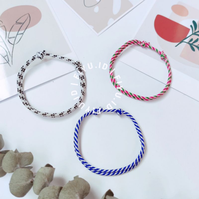 GELANG POLOS SIMPLE / POLOS TWIST / HARGA 1 GELANG