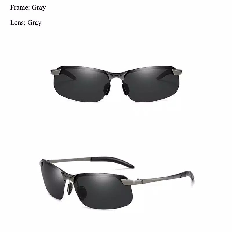 HanyaBeli Kacamata Hitam Lensa Polarized Pria Wanita UV400 Fashion Ori Sunglass