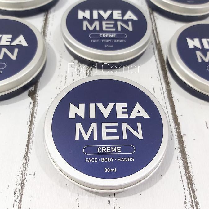 -TERLARIS- NIVEA MEN CREME TIN 30ML / NIVEA FACE BODY HANDS CREAM