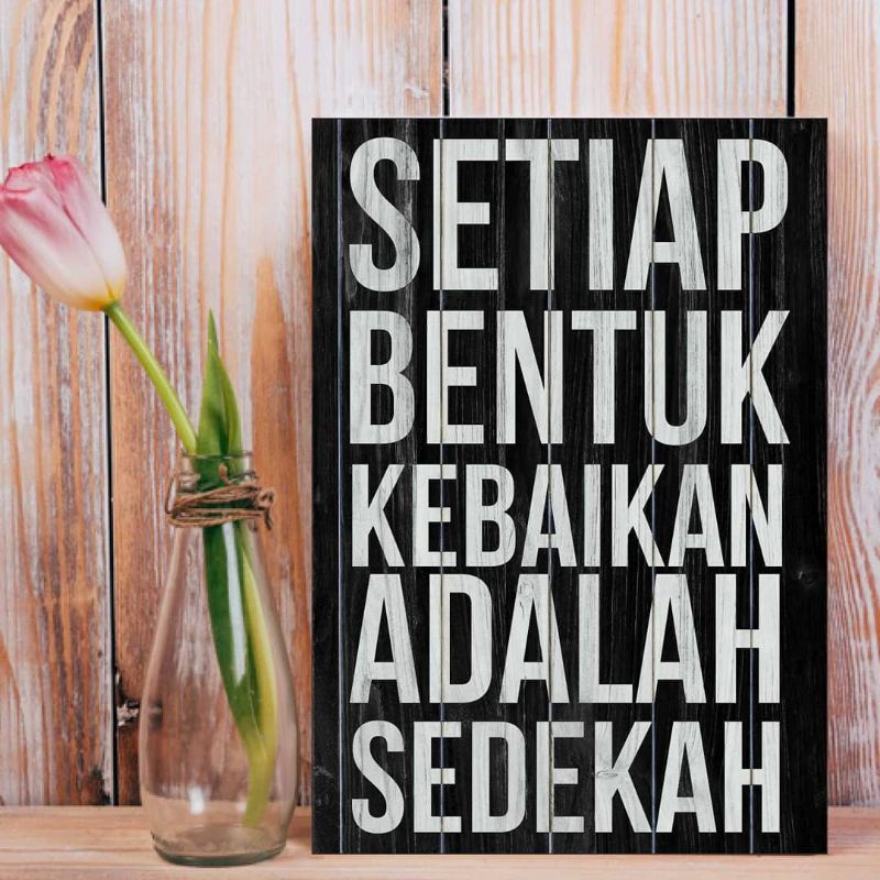 Walldecor islami panjangan dinding rumah islami