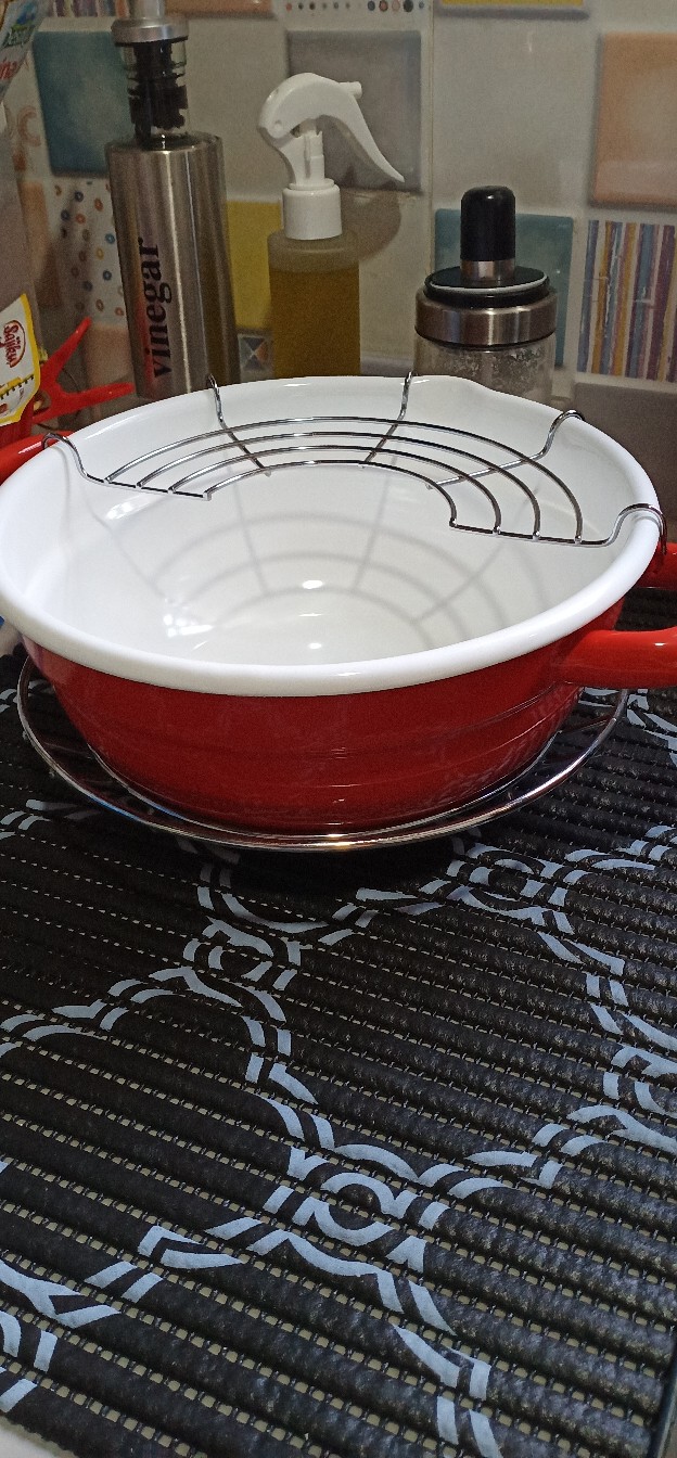 Tempura Nabe Panci Masak Goreng 20 Cm Dengan Tatak - Sisa Export