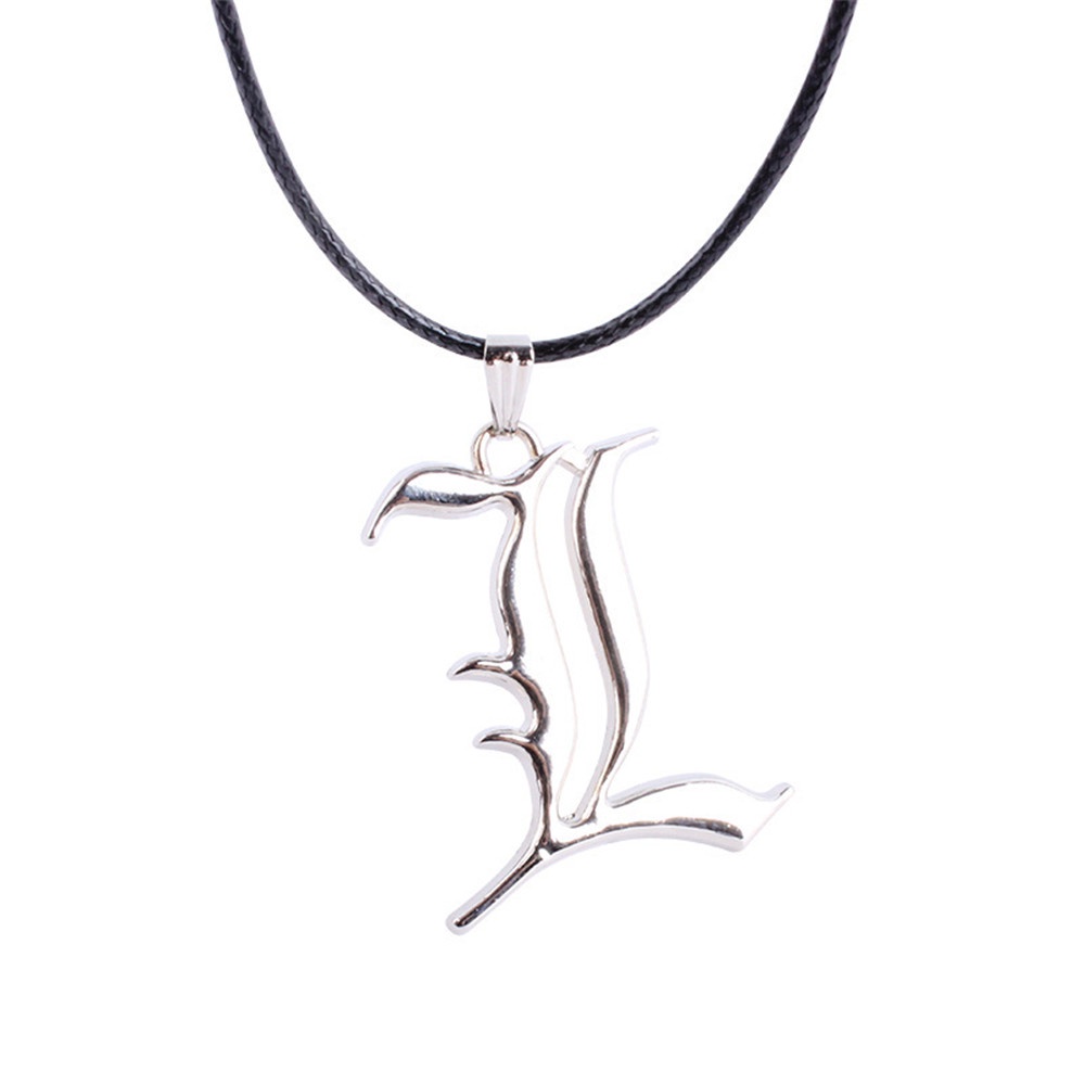 【COD Tangding】Fashion Personalized Design Letter L Pendant Necklace Fashion Versatile Retro Jewelry