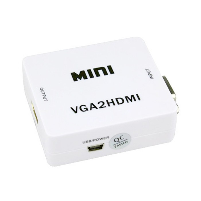 Promo VGA to HDMI Converter [Full HD 1080p] terbaik