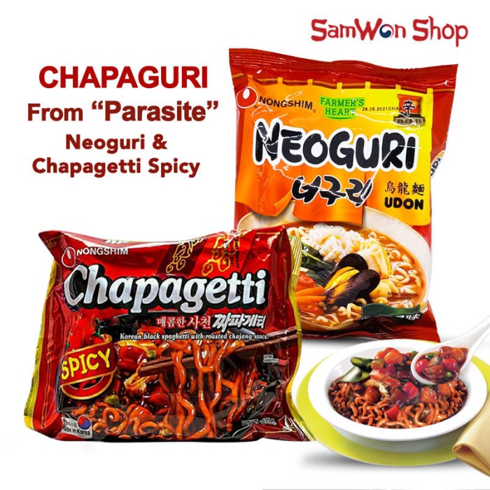 

Da2011F Chapaguri Ramdon (Chapaghetti & Neoguri) / Mie Instant Paket Parasite - Spicy Ffa2D01A1