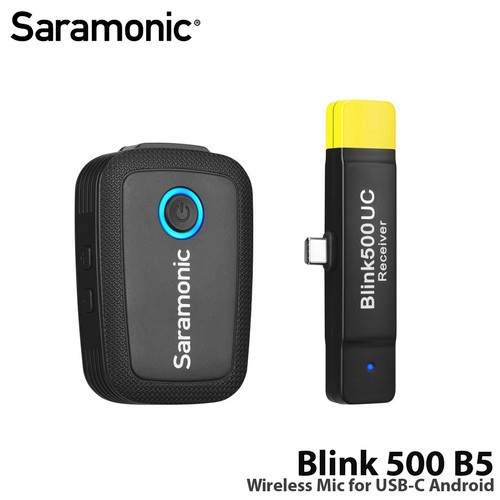 Saramonic Microphone Blink 500 B5 Dual CH Wireless Original - Garansi