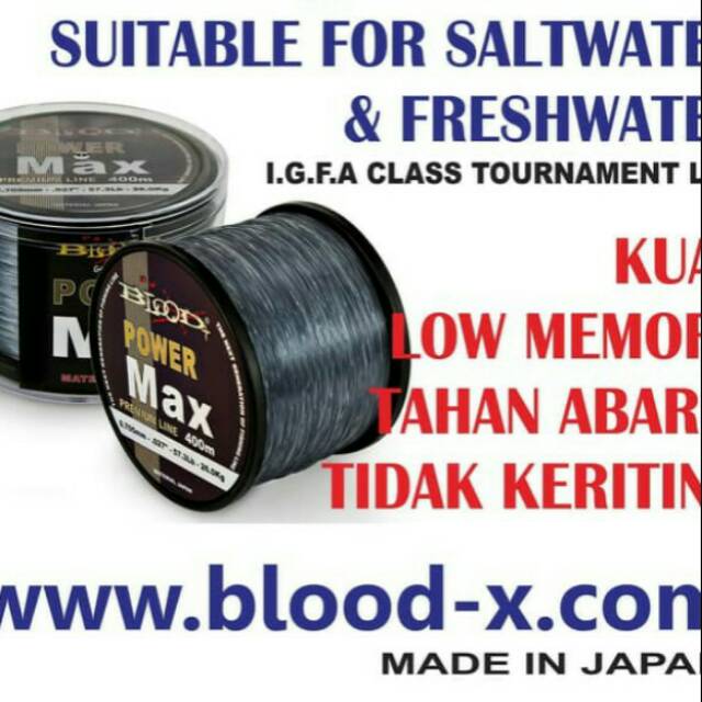 Senar Pancing Blood Power Max