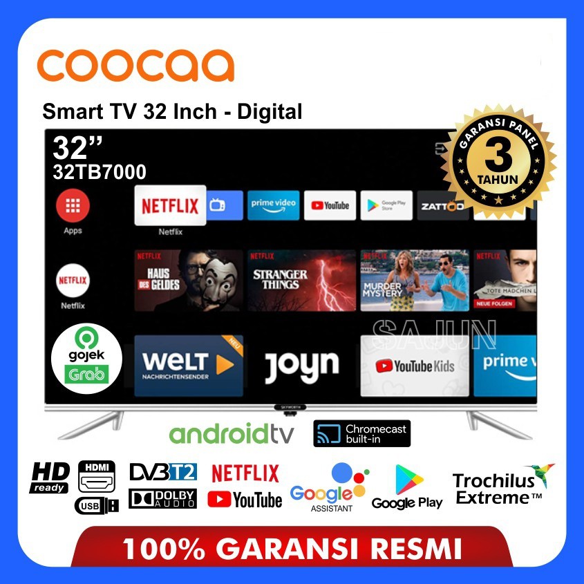 Jual Led Tv Coocaa 32tb7000 Smart Tv Coocaa 32 Inch Shopee Indonesia