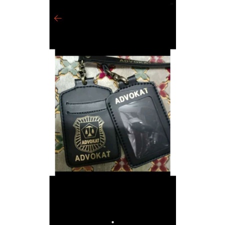 

KALUNG ID CARD/NAME TAG LOGO ADVOKAT