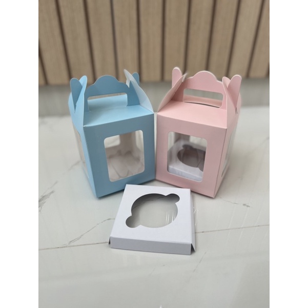 Box Cupcake 9 x 9 x 10,5 cm  (Min Order 5 Pcs)