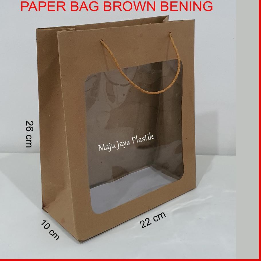 

♛BEST SELLER♛ Paper bag coklat mika / tempat souvenir/ paperbag kraft พ