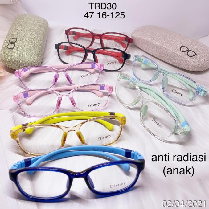 kacamata anak perempuan laki laki- GRATIS LENSA BLURAY minus normal