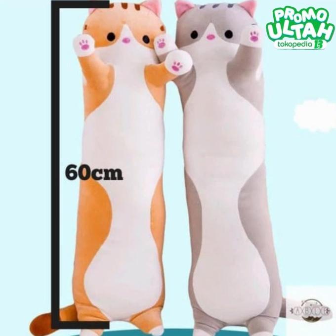 boneka kucing / bantal guling kucing / bantal guling boneka kucing