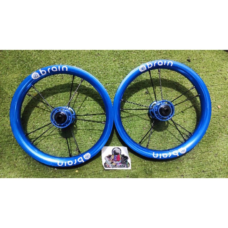 Wheelset velg ban roda pushbike balance bike alloy