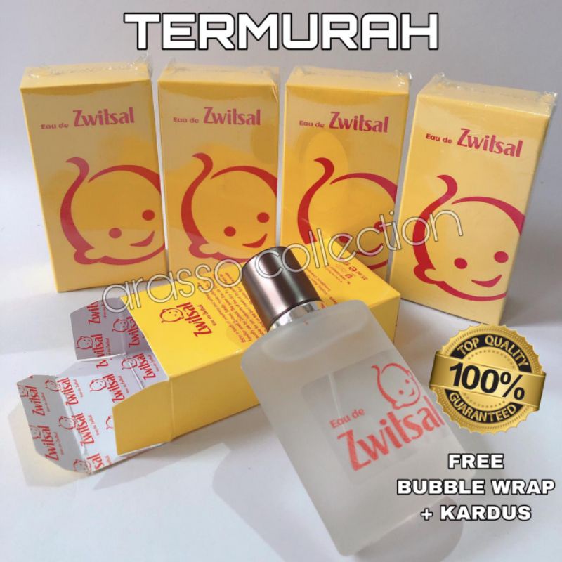 PARFUM ZWITSAL ORIGINAL 100% 35ML / EAU DE ZWITSAL / PARFUM BAYI / WANGI BAYI / SWITSBABY