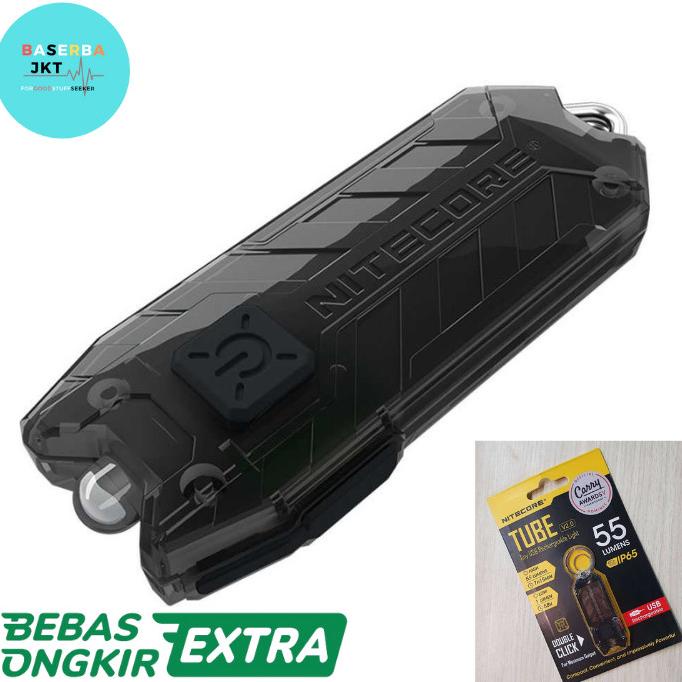 Original Nitecore Ultra Thin Mini Senter USB Fast Charge 55 Lumens