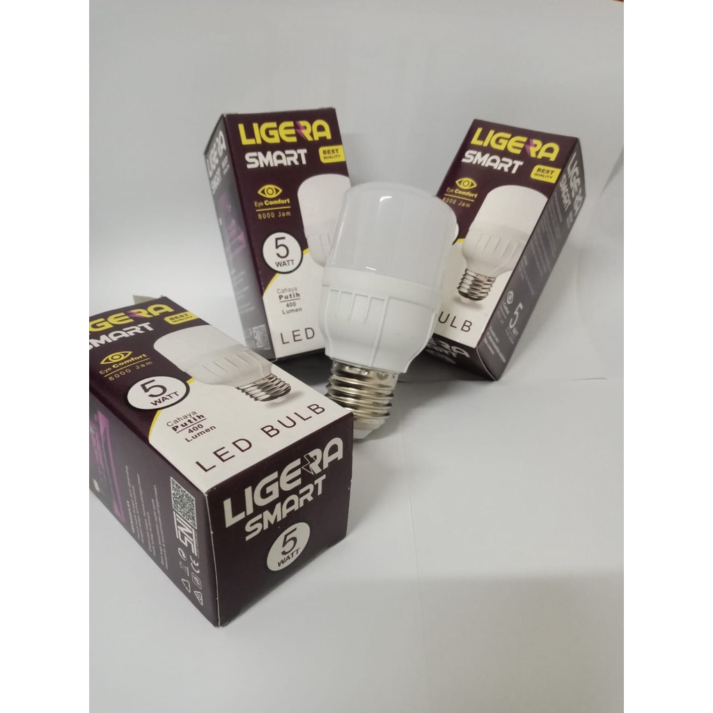 LIGERA Bohlam LED SMART Hemat Energi 5W