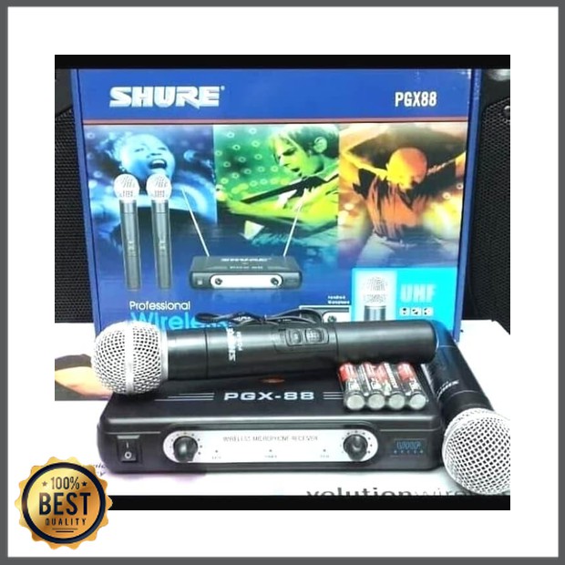 MIX1383 Microphone mic Wireless Shure PGX 88