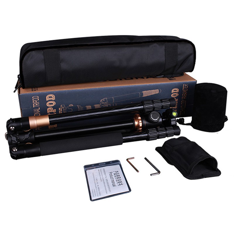 Beike QZSD Q999H Portable Professional Tripod Flatlay Horizontal Monopod Garansi Resmi-6
