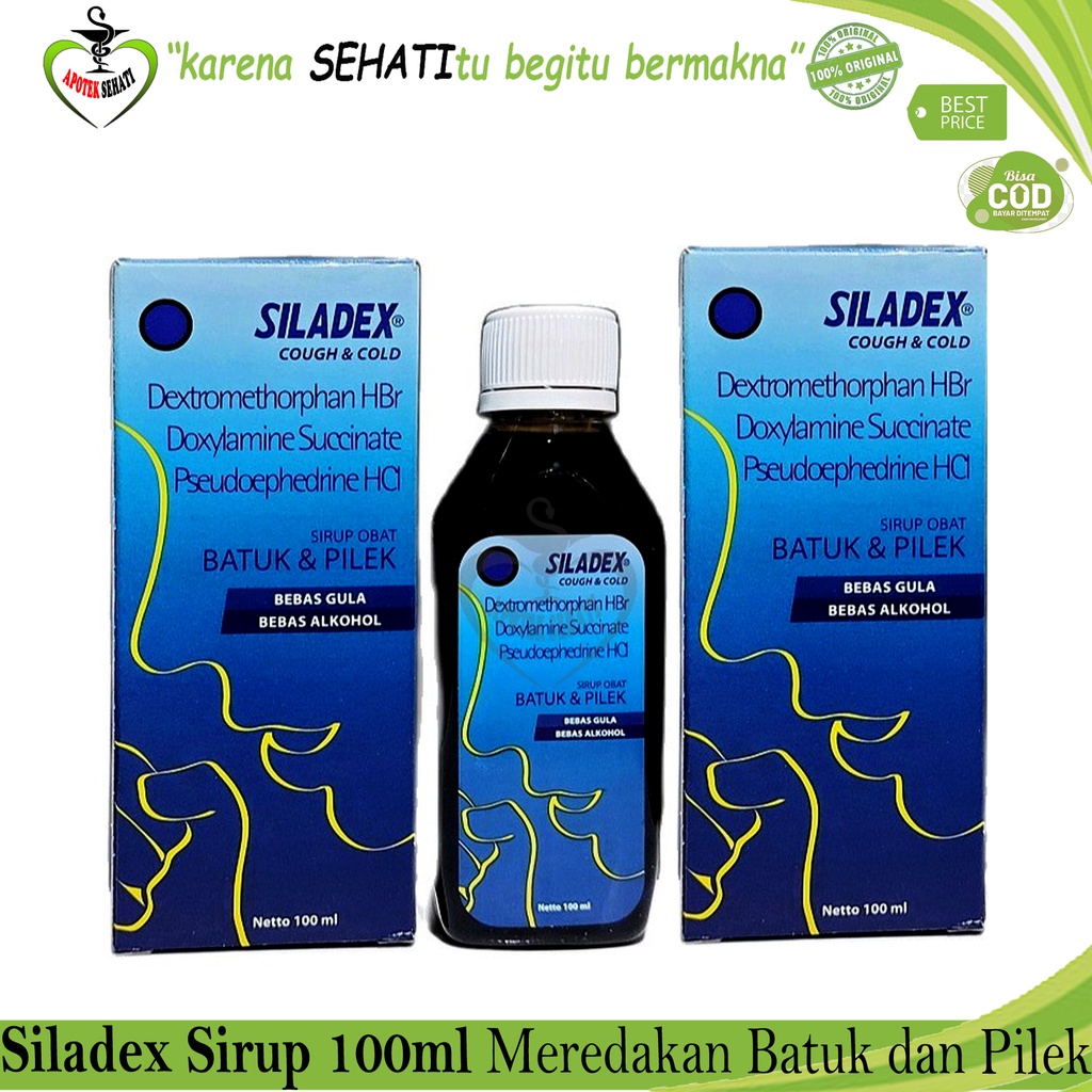 SILADEX COUGH &amp; COLD 100ML  Sirup Obat Batuk Dan Pilek