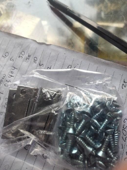 Engsel Kupu 1,5 Stainless Steel Murah / Pintu Lemari Kecil