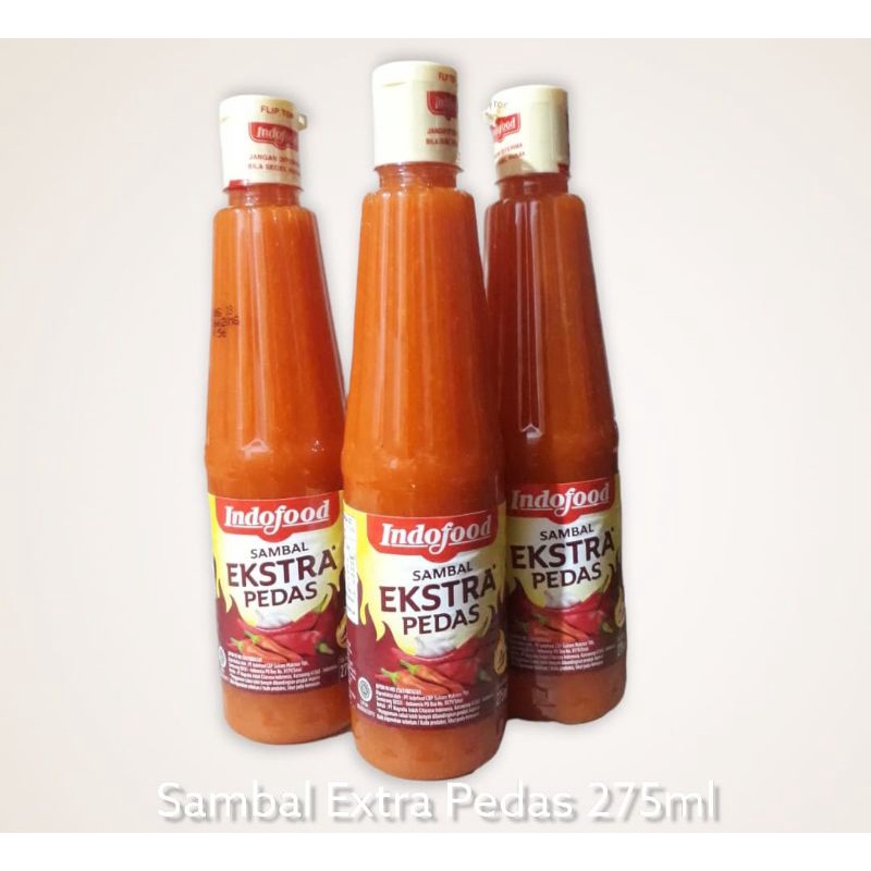 

indofood sambal extra pedas 275ml