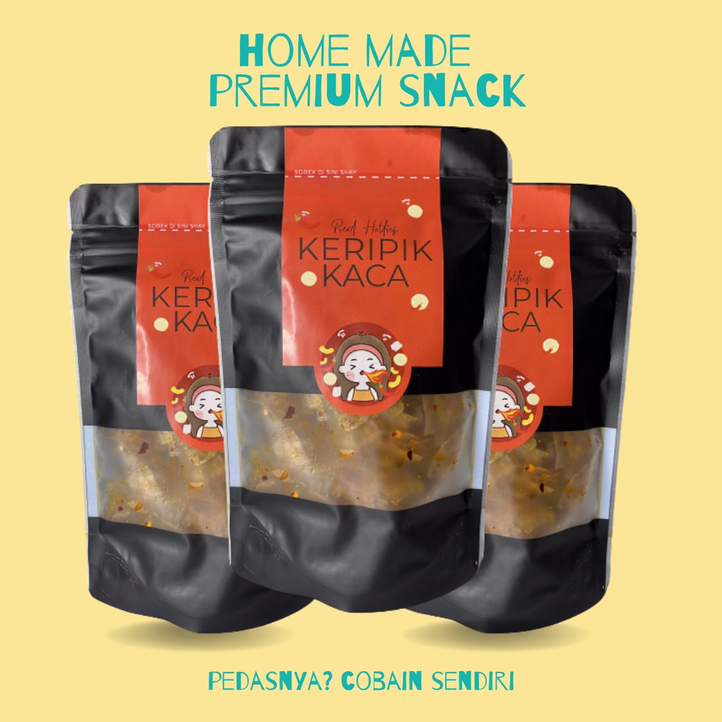 

RedHotties Official - Keripik Kaca Pedas Home Made