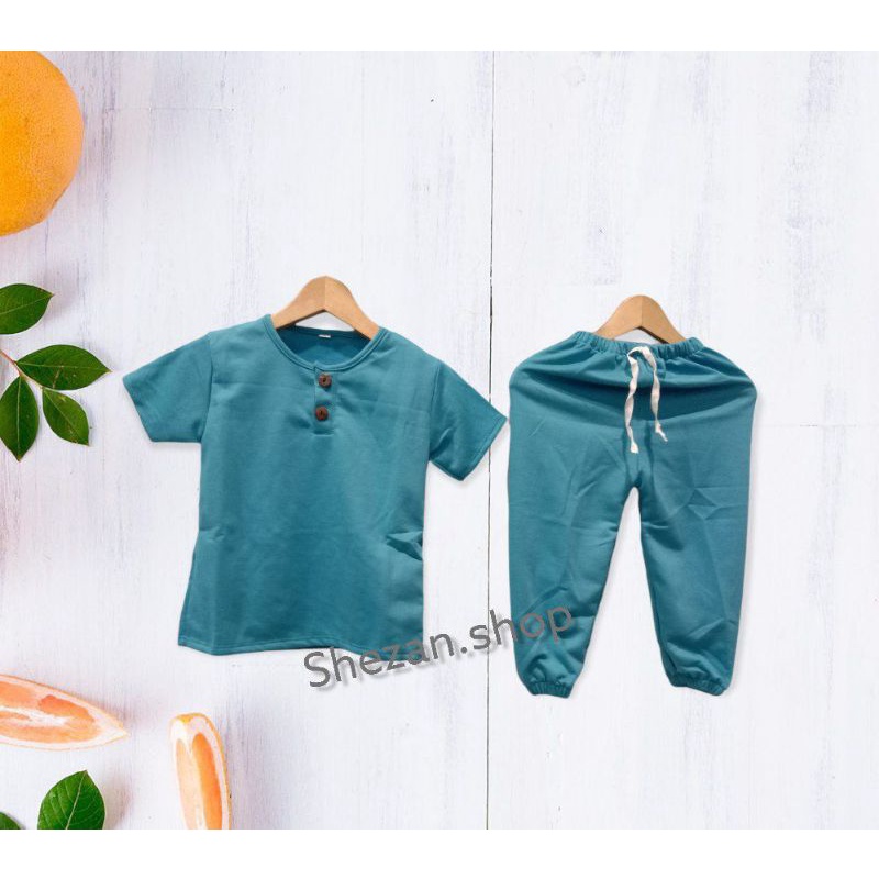 SETELAN KIANO CELANA PANJANG SETELAN ANAK MURAH BAJU ANAK-Tosca