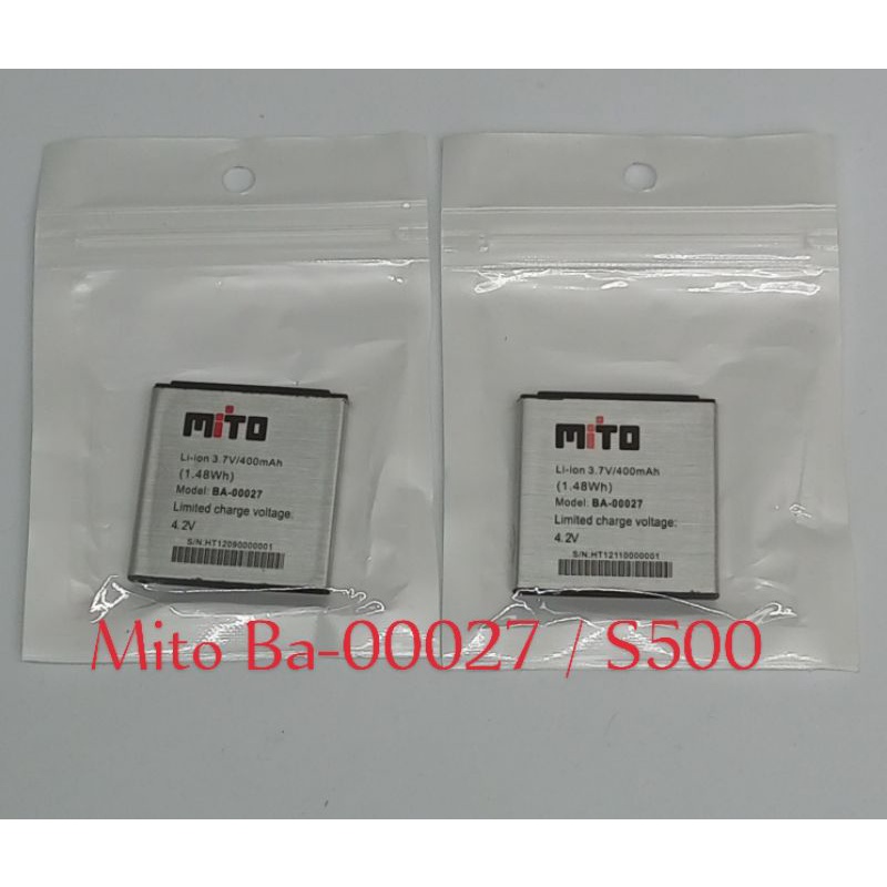 Baterai Battery Batrei Batre Mito Jam Pintar S500 Ba-00027 / Na 00027