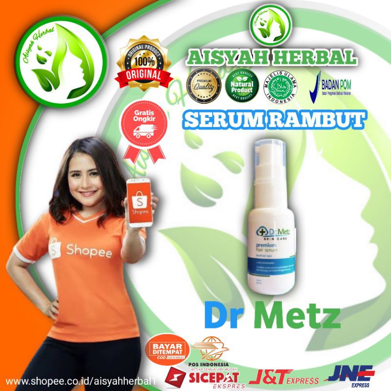 Serum rambut Dr.metz original atasi uban dan rambut rontok ampuh