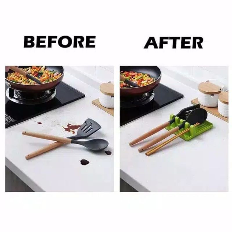 Tatakan Tempat Spatula Sodet Irus / TATAKAN SENDOK GORENG / HOLDER TUTUP KUALI/ ALAT DAPUR