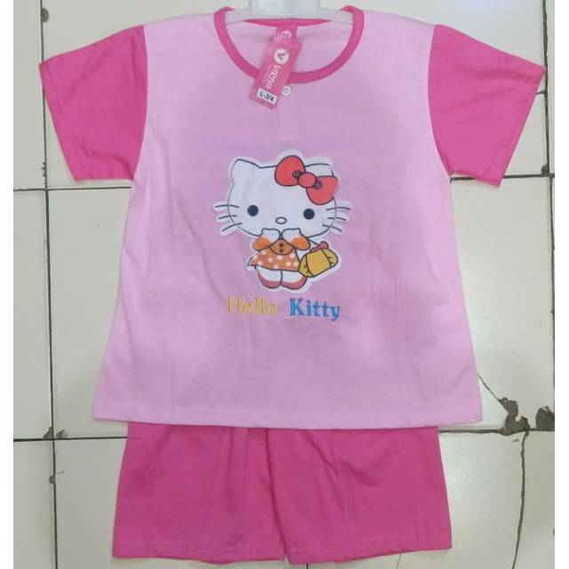 Setelan baju tidur anak umur 7 - 8 tahun