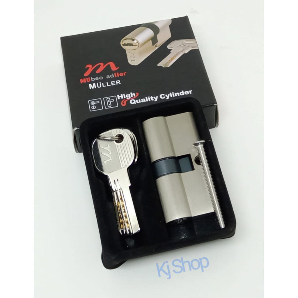 Cylinder / Silinder Kunci Pintu Muller Hitam