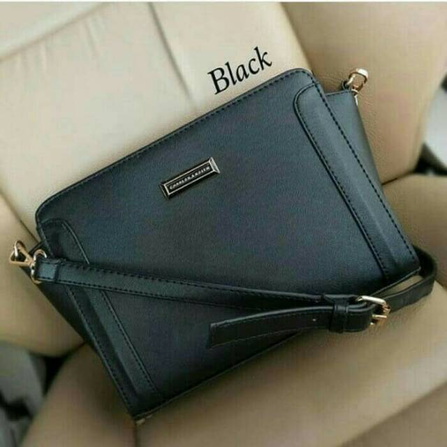 Tas wAnita| tas branded / tas mini massnger  - hitam