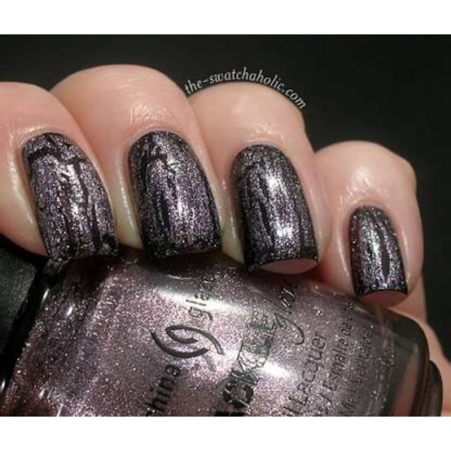 

China Glaze Crackle in the color Latticed Lilac