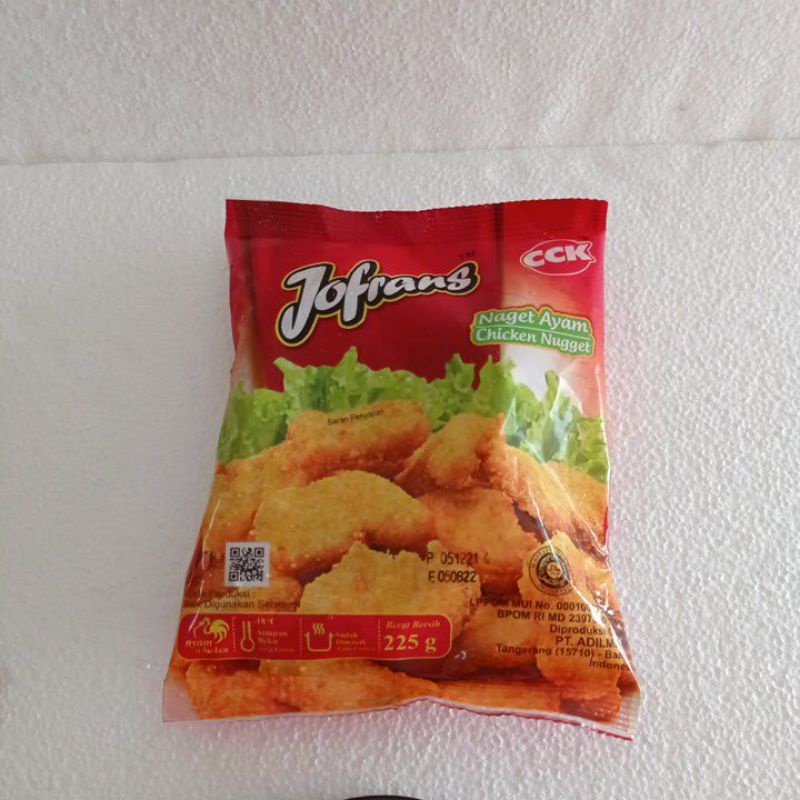 

Jofrans Nugget Ayam 225g